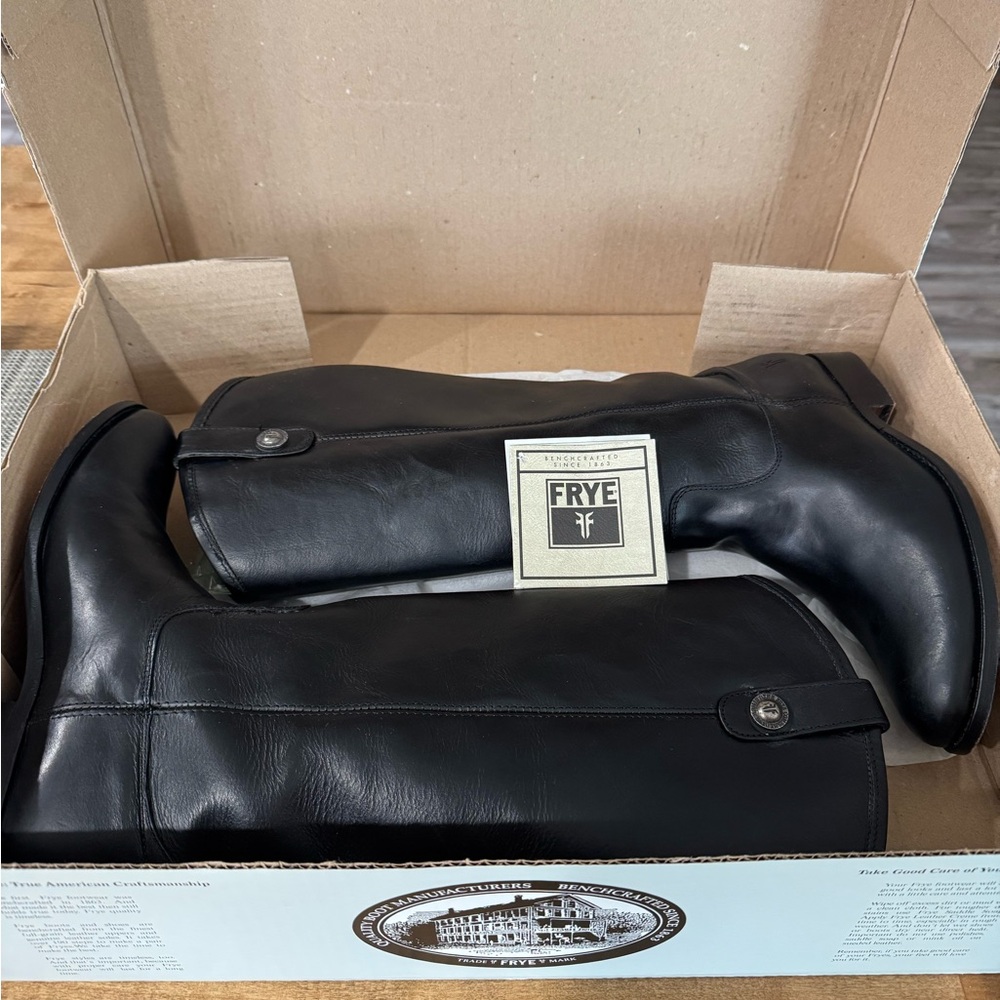 Frye Melissa Buckle Boot Extended Calf - Picture 8 of 10